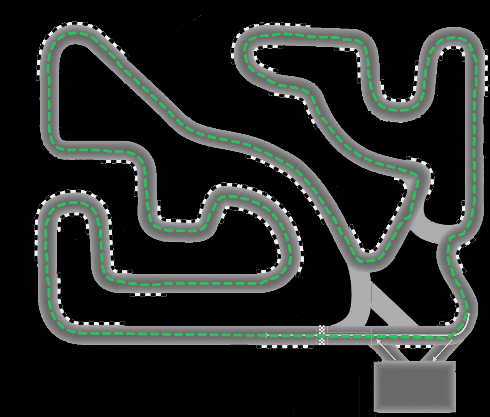 Grand Prix track configuration